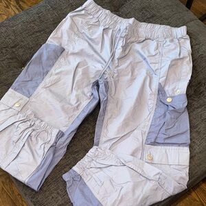 Women Two-Tone Cargo Pants